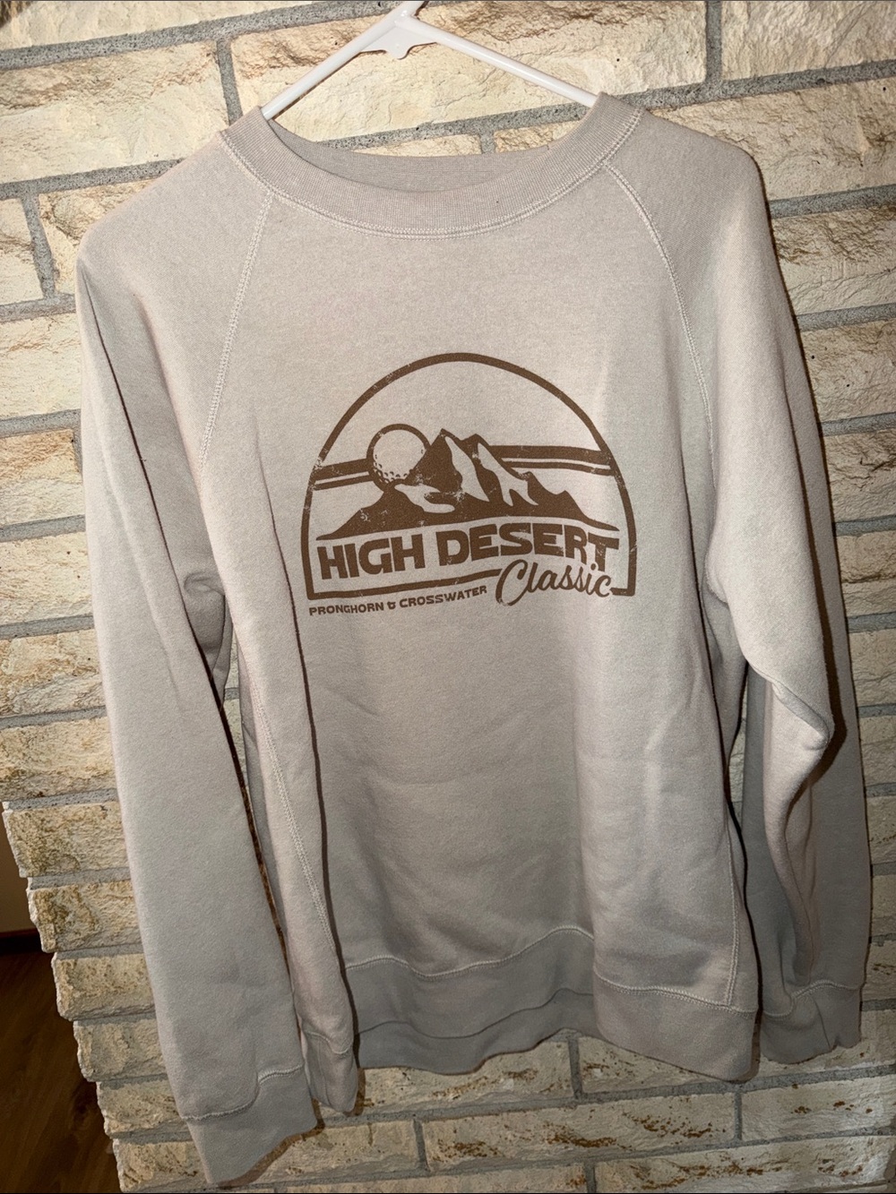 High Desert Classic Crewneck Sweatshirt - Cream